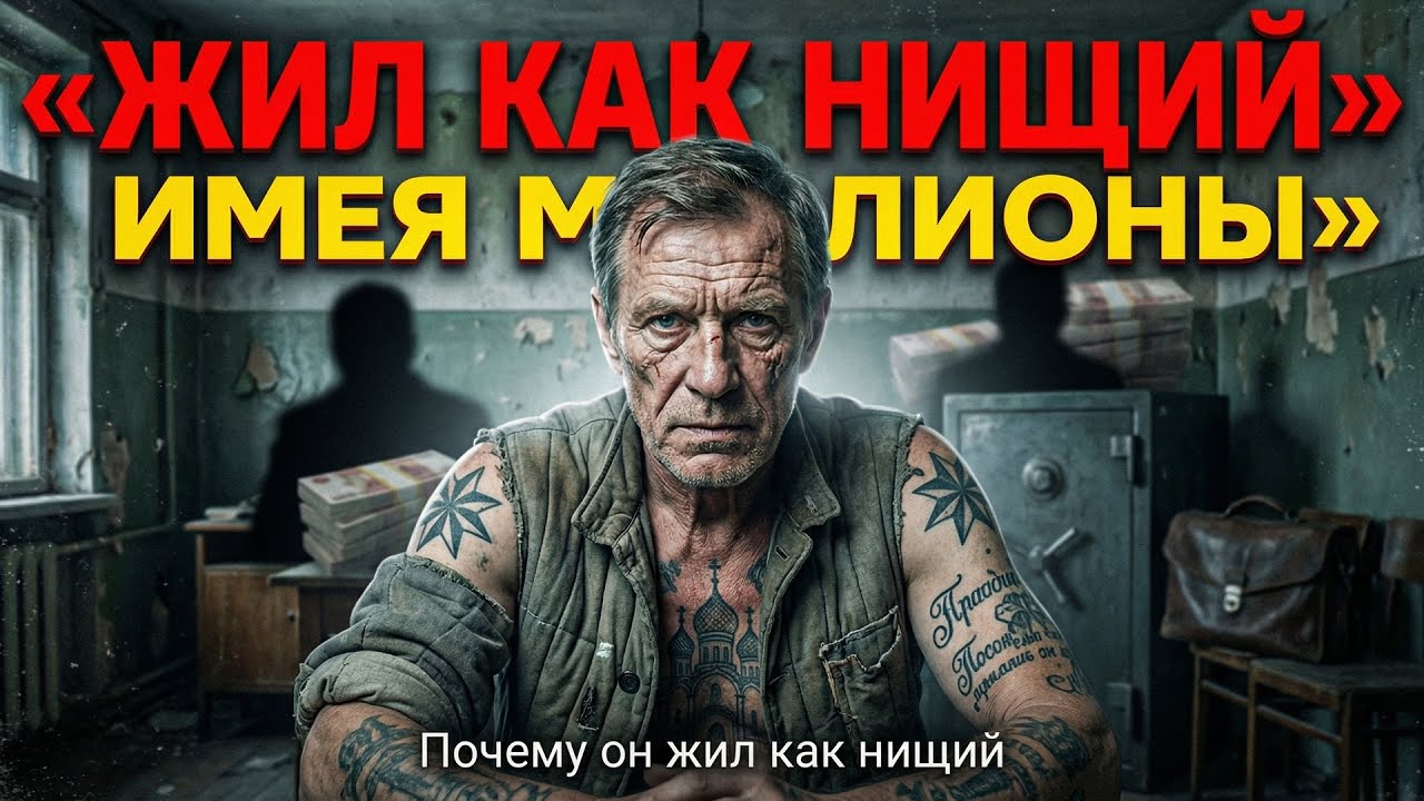 Соседи думали, что он бомж. Полиция нашла у него состояние, которое не снилось олигархам