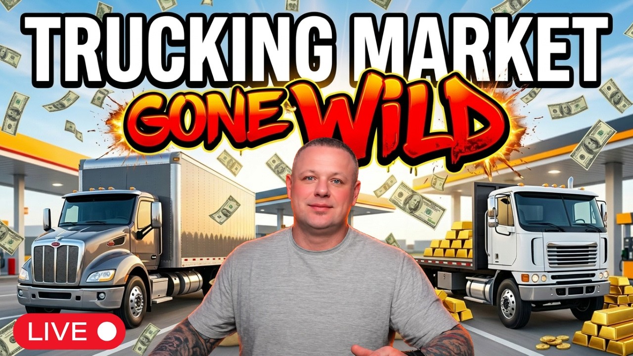 TRUCKING MARKET GONE WILD | Freight Rates, Load Boards & Trucking News LIVE