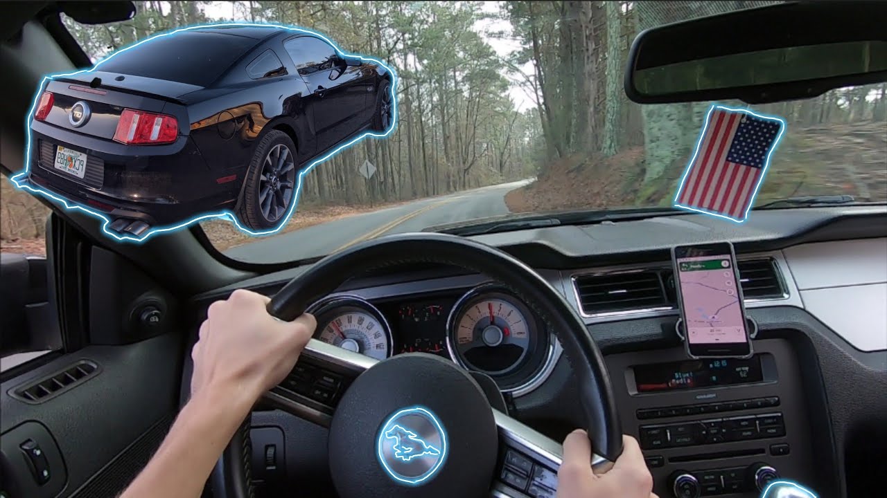 POV Drive - 2011 Mustang GT 5.0 [Custom Exhaust] Windy Roads! (ASMR)