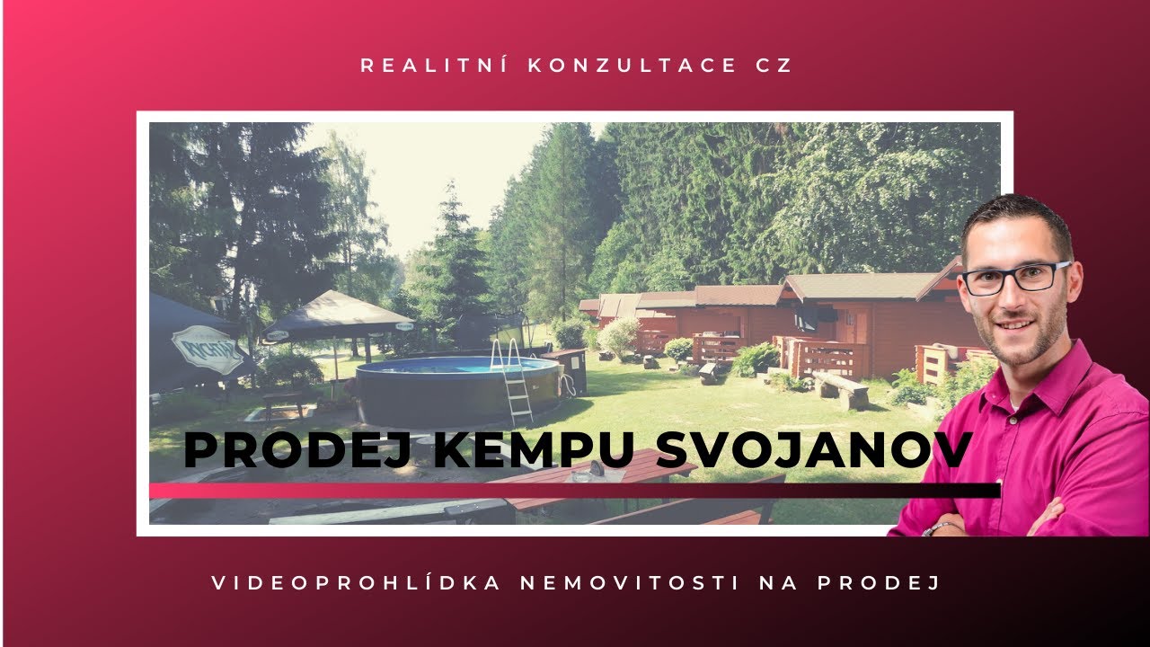 Videoprohlídka - Když chcete začít ihned výdělečně podnikat - PRODEJ KEMPU IVETA Svojanov