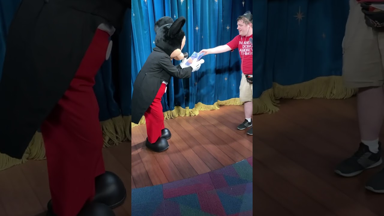 An AndrewTopia Kids Poster for Mickey Mouse