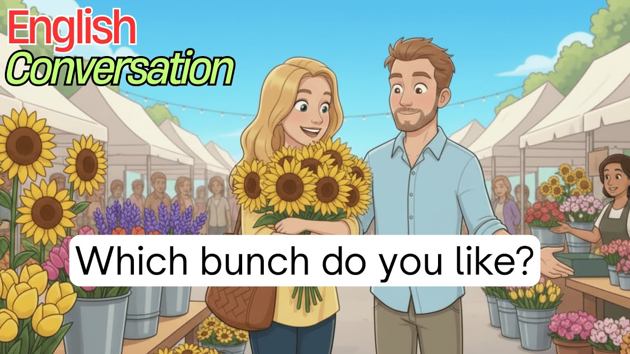 Practical English for Beginners ｜ Sunday Morning at the Farmers Market
