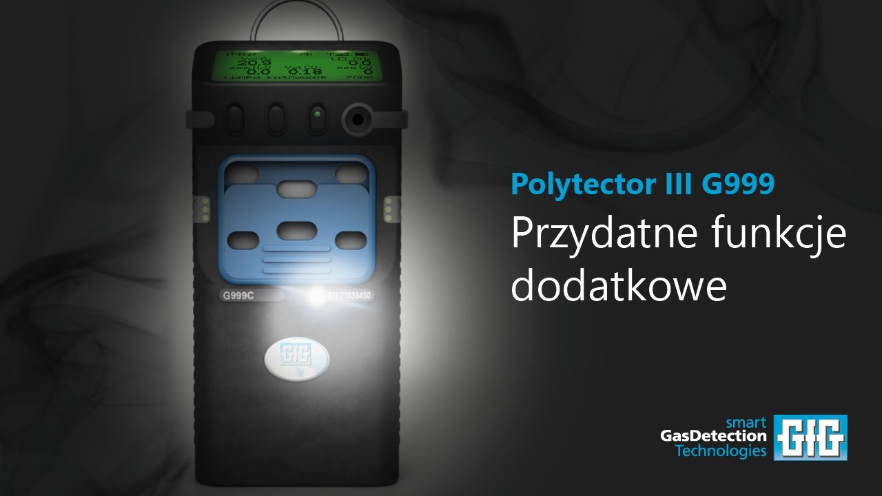 Polytector III G999 - Przydatne funkcje dodatkowe
