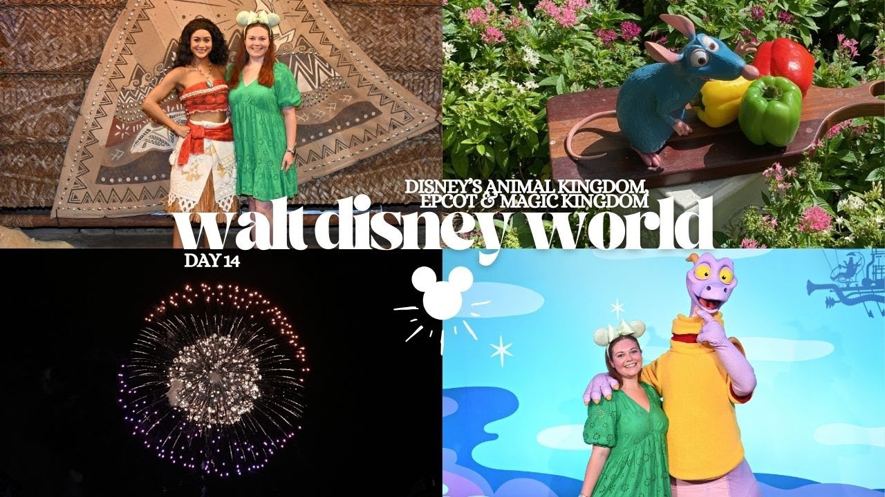 Walt Disney World | Day 14 - DAK, EPCOT and Magic Kingdom | September 2024| The Millie Mouse