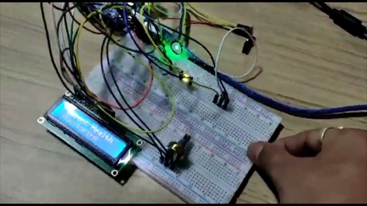 Heart rate and Body temperature monitoring device - IOT Individual project.