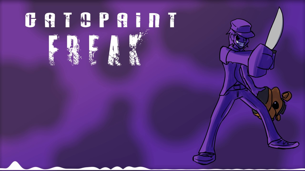 ♫ GatoPaint - FREAK ( Purple Guy Song ) #FNAF #PurpleGuy