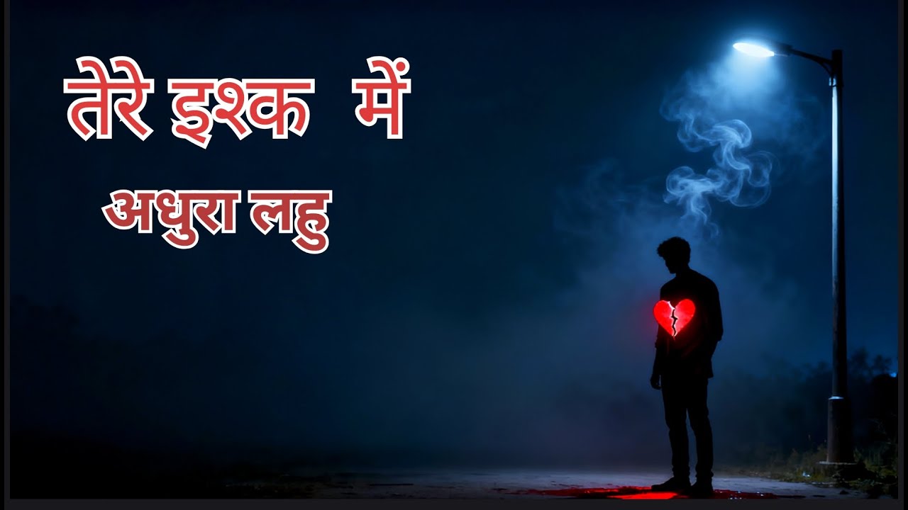तेरे इश्क़ में अधूरा लहू 💔 | Hindi Romantic Sad Song | Sad Love Song 2025