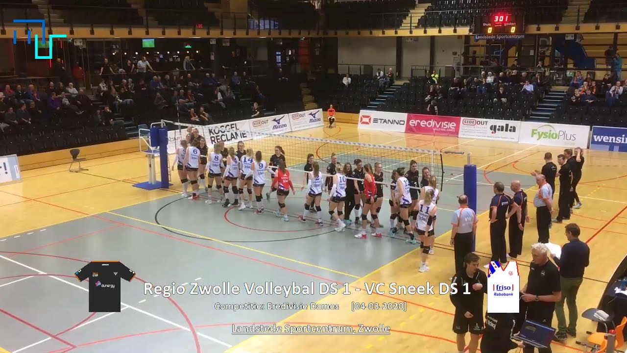 Volleybal Dames Eredivisie: Regio Zwolle Volleybal D1 - VC Sneek D1 [04-03-2020]