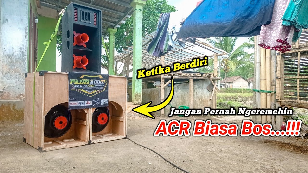 Ketika Berdiri Box Brewog Cobre 15 inch ACR || PAUD sound system