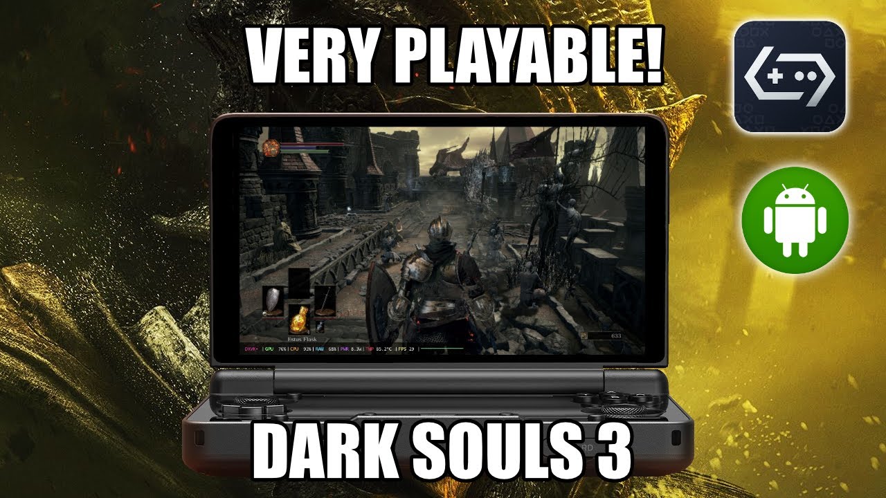 Play Dark Souls 3 on AYN Thor (Android) with Gamehub | New Best Settings