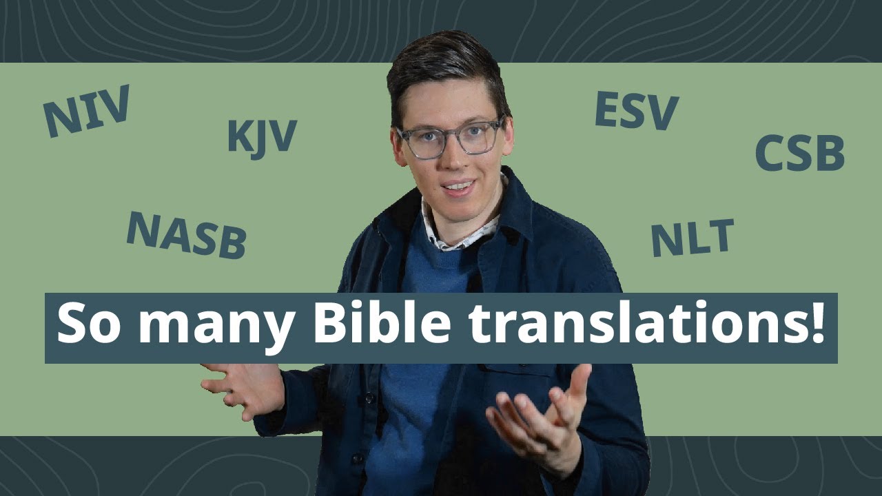 It's GOOD we have Many Bible Translations! Here's Why