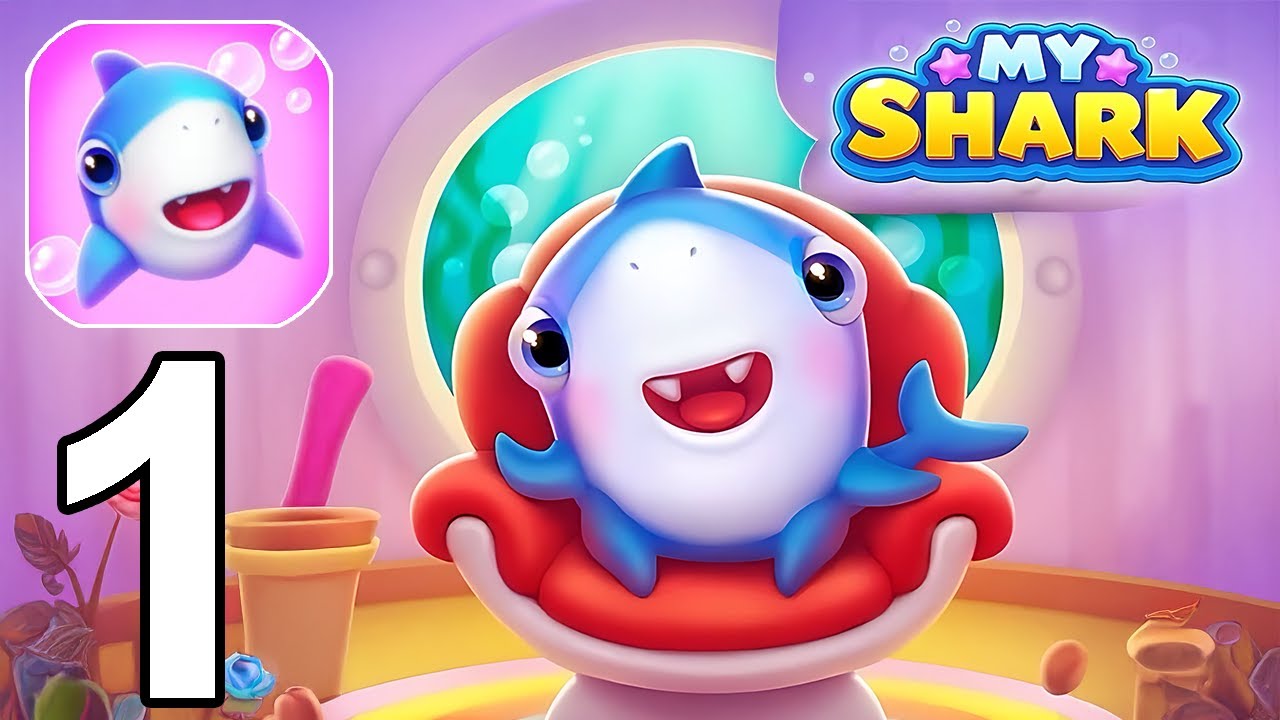 My Shark - AR Virtual Pet Game Part 1 Gameplay Walkthrough Android IOS