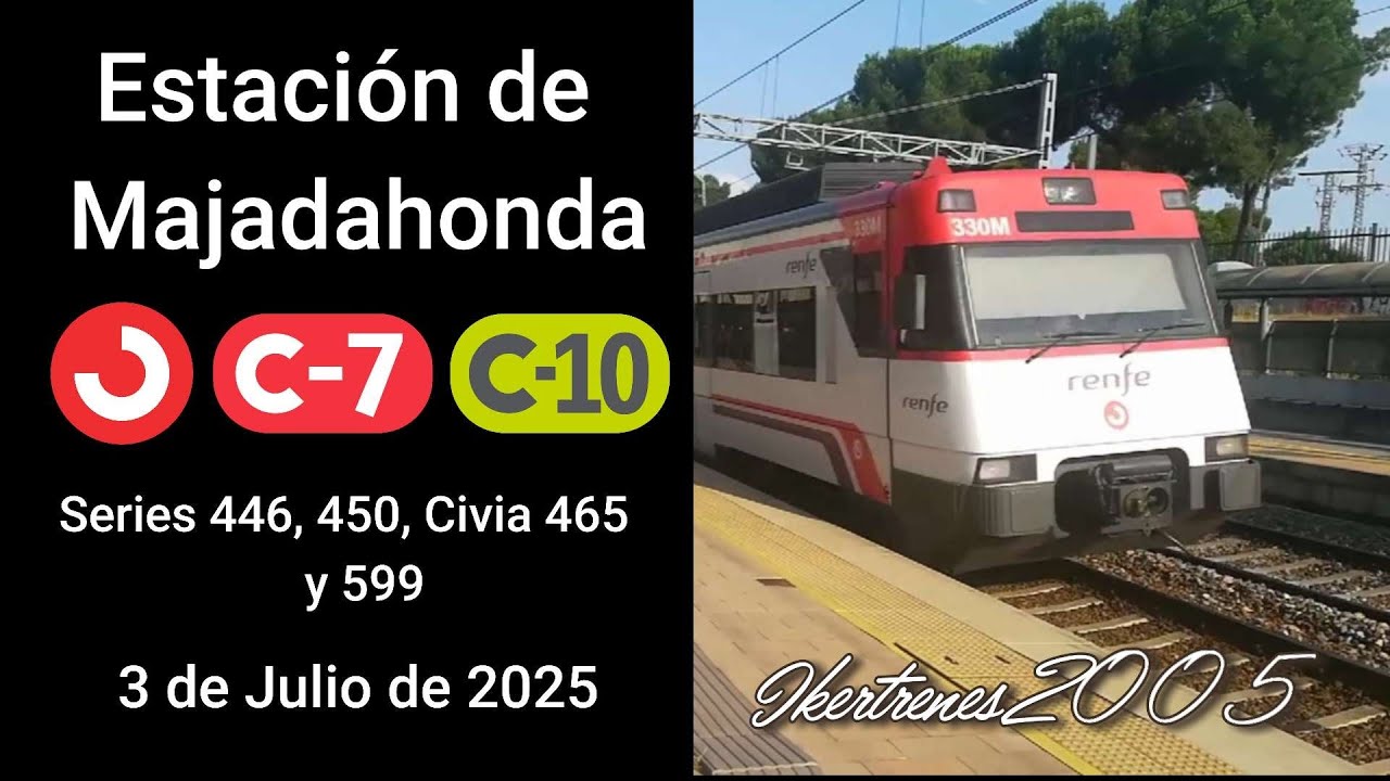 Renfe Cercanías Madrid | Estación de Majadahonda | Líneas C7 y C10