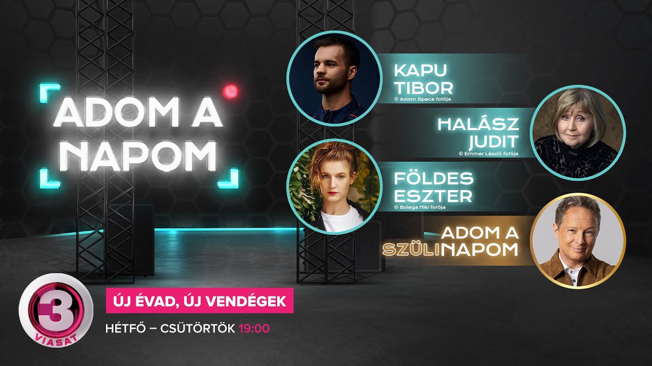 Kövesd velünk Halász Judit napját! - Adom a napom