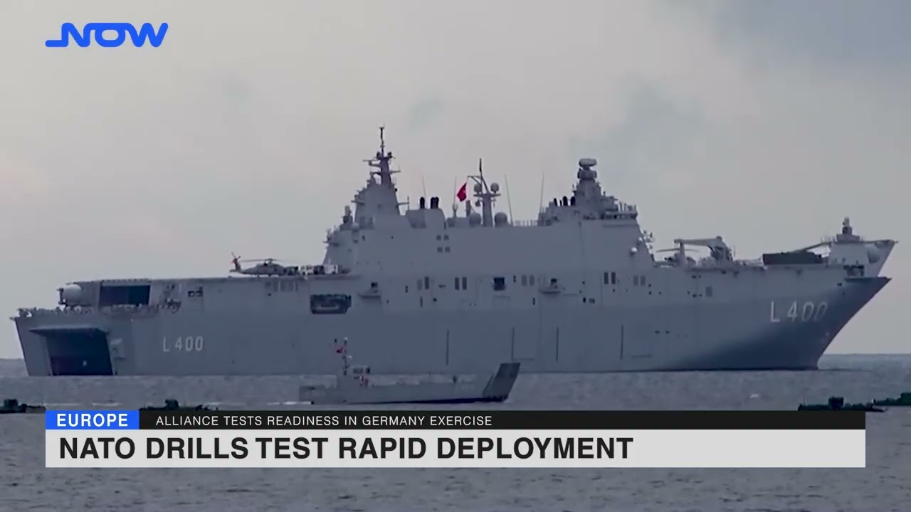 NATO drills test rapid deployment