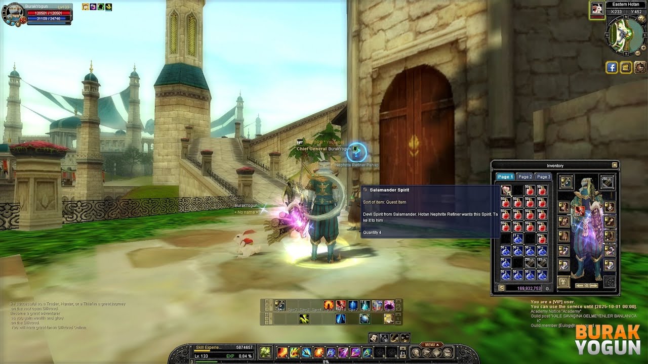 Silkroad Online - Exchanging Prize (Salamander Spirit) (Roc Quest)