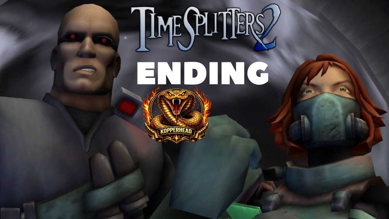 ESCAPING THE STATION - TimeSplitters 2 (2002) Ending