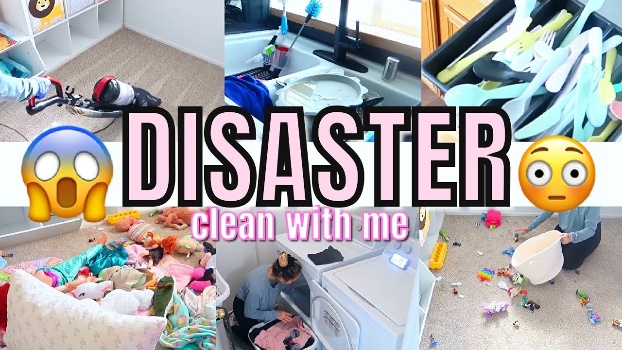 DISASTER CLEAN WITH ME 2022 | CLEANING MOTIVATION |