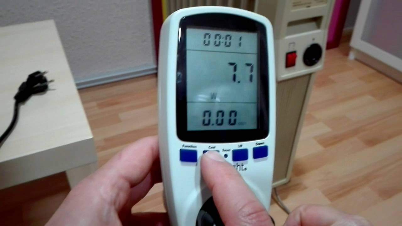 Medidor de consumo para enchufe LogiLight EM0001 - Demostración e instrucciones de funcionamiento