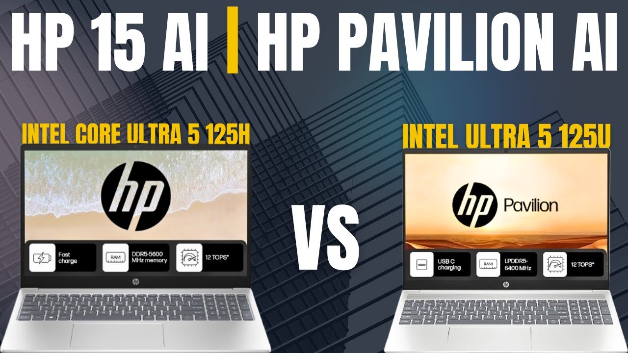 HP 15 AI Laptop vs HP Pavilion AI Laptop | af0015TU vs fd1197TU 🔥
