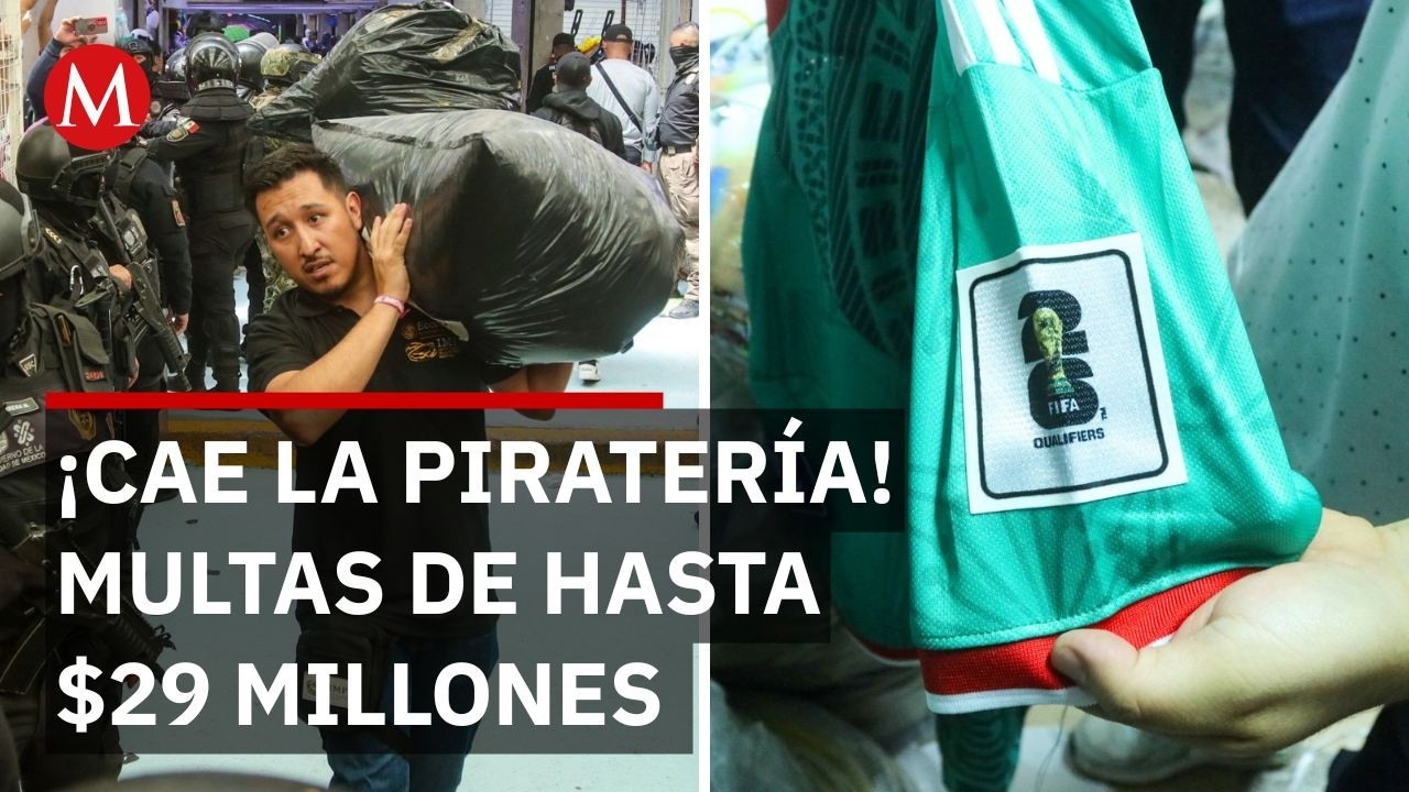 IMPI asegura miles de productos ilegales en operativo contra pirater&iacute;a