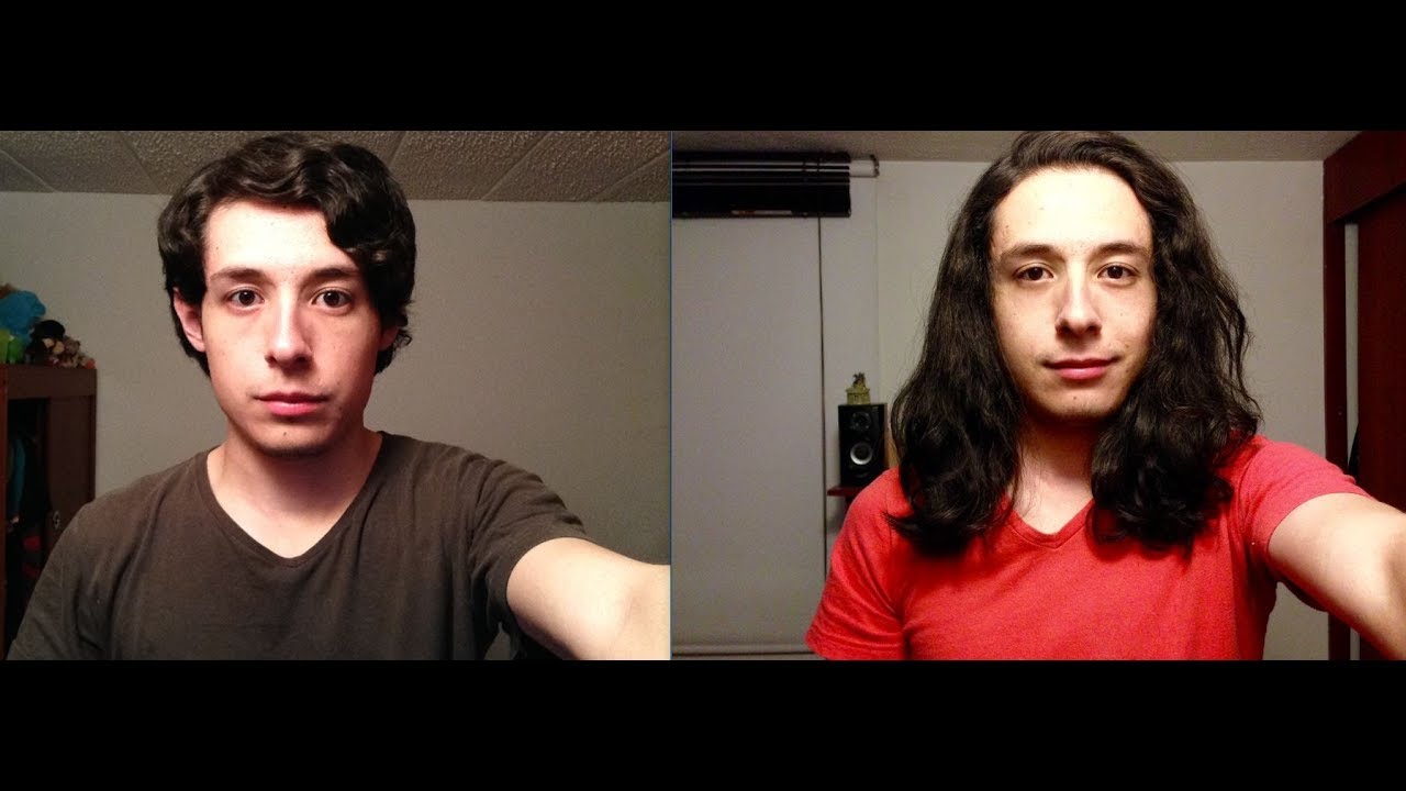 2 Year Hair Growth Time Lapse