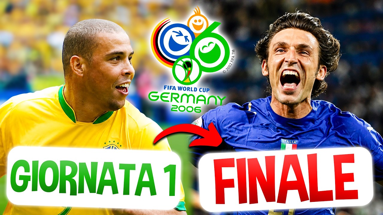 La STORIA COMPLETA dei Mondiali 2006 (turno per turno)