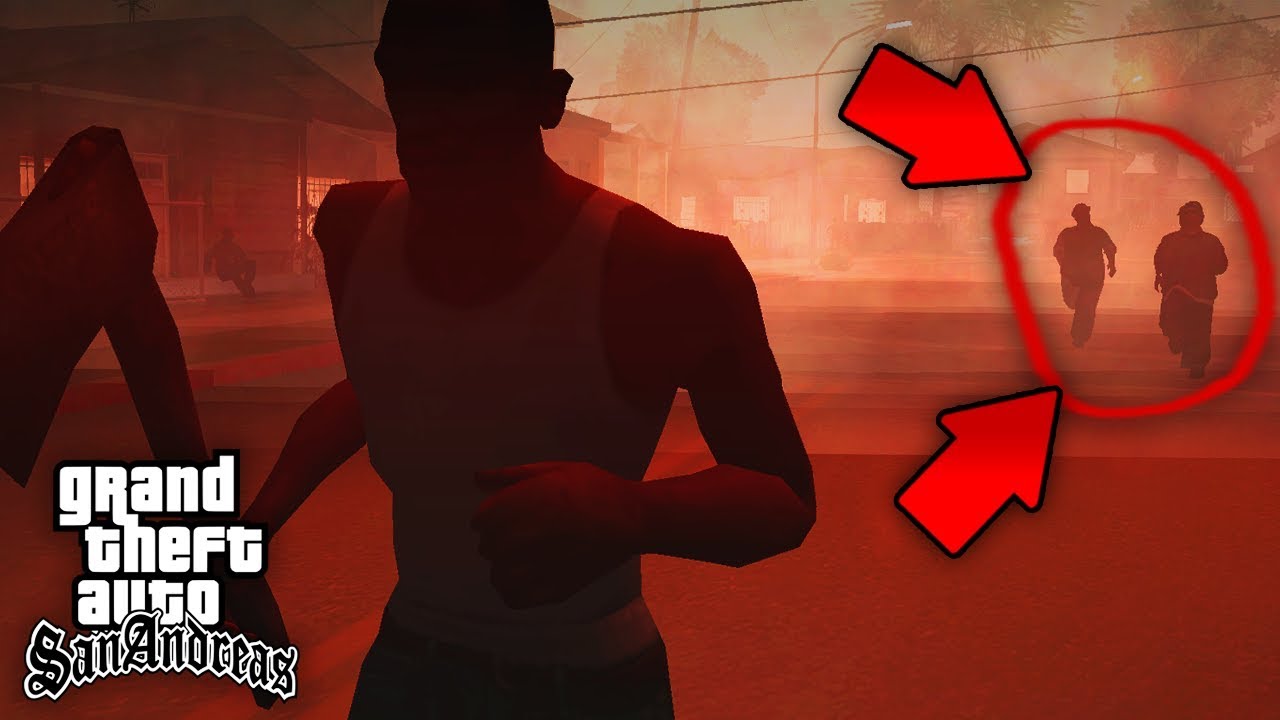 Не ходите в дом Райдера в GTA San Andreas в 3:00 часа ночи !