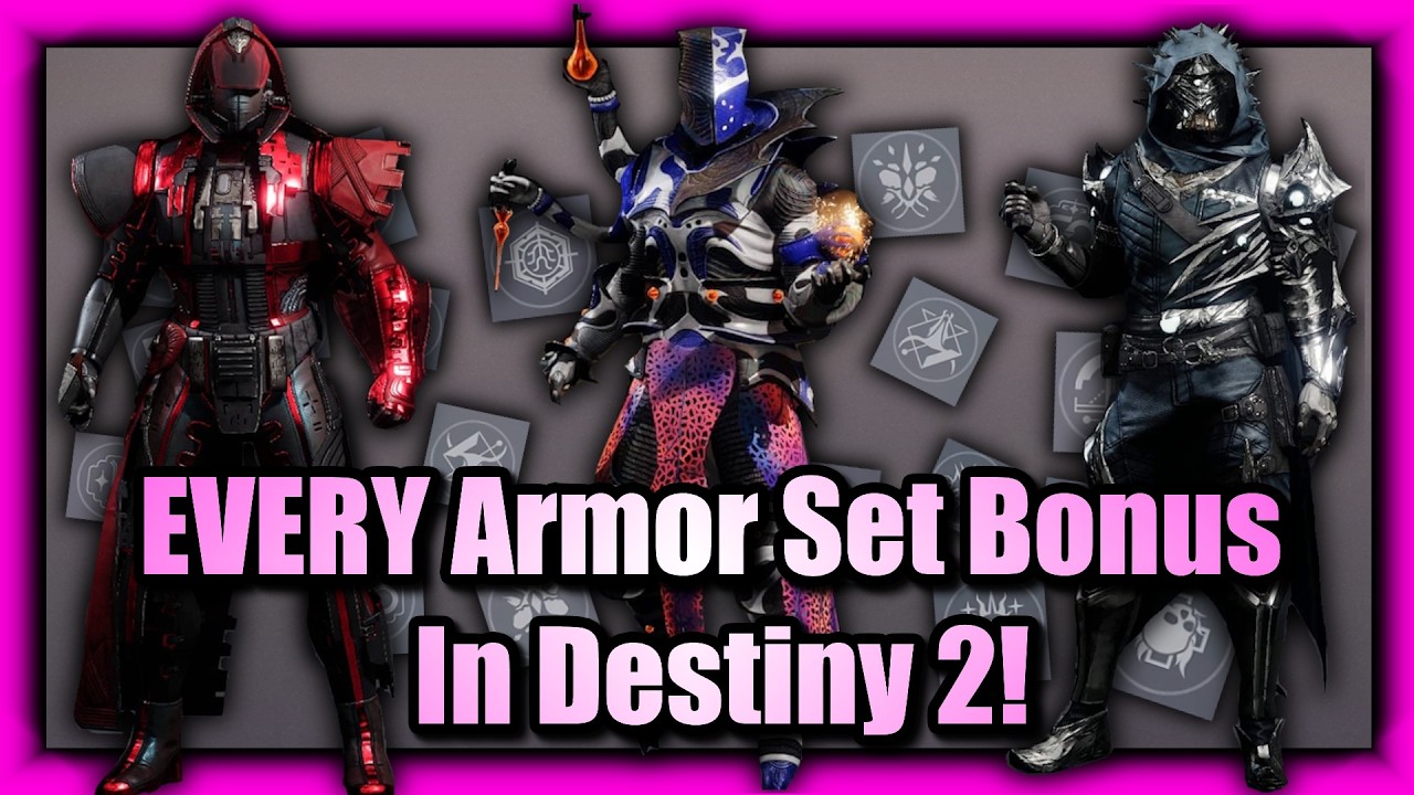 All 56 Armor Set Bonuses In Destiny 2! -Destiny 2 basics-