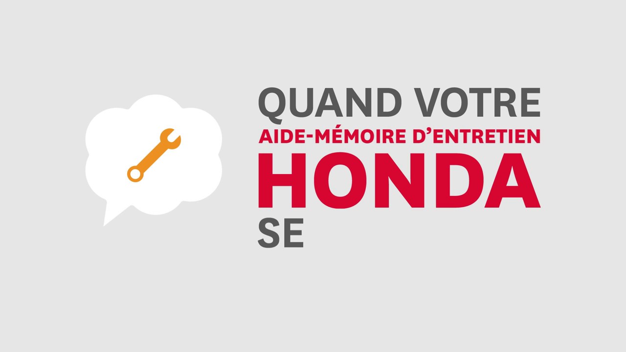 Honda Pi&egrave;ces et service &ndash; Comment prendre un rendez-vous en ligne pour un entretien