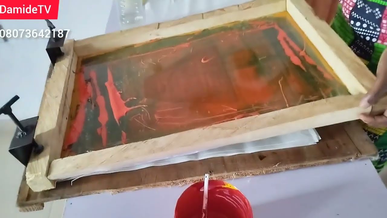 HOW TO SCREEN PRINTING ON NYLON FOR BEGINNERS.