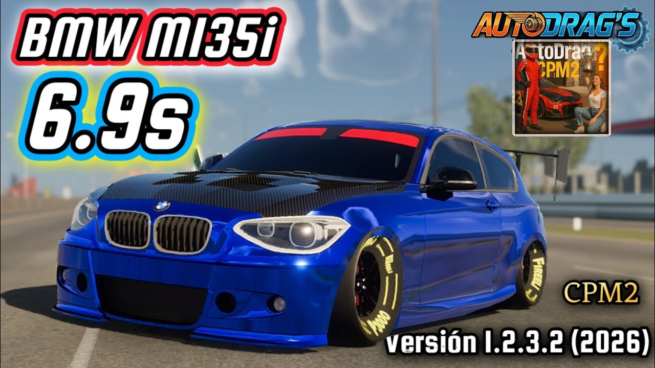 BMW M135i DRAG: 6.9s / Car Parking Multiplayer 2🚀 SETUP COMPLETO | (V.1.2.3.2) 