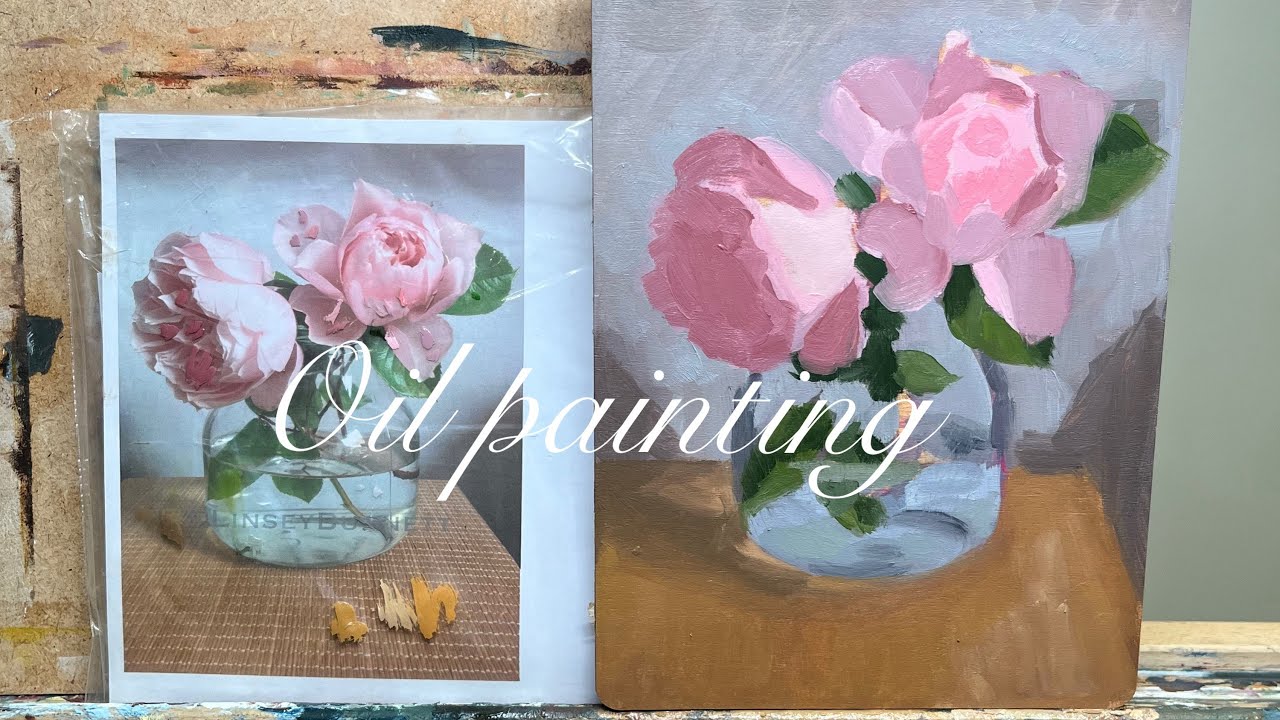 الوان جديدة | رسم ورد ✨🌷