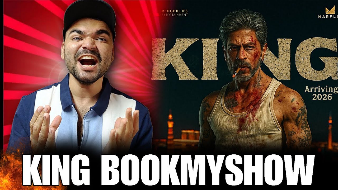 King Arrives On Bookmyshow | King Movie Update | Srk King Movie 