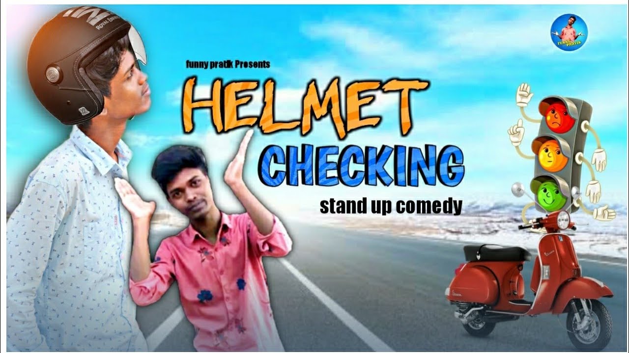 Helmet Checking ||Traffic Rules || Odia  Comedy ||Funny Pratik