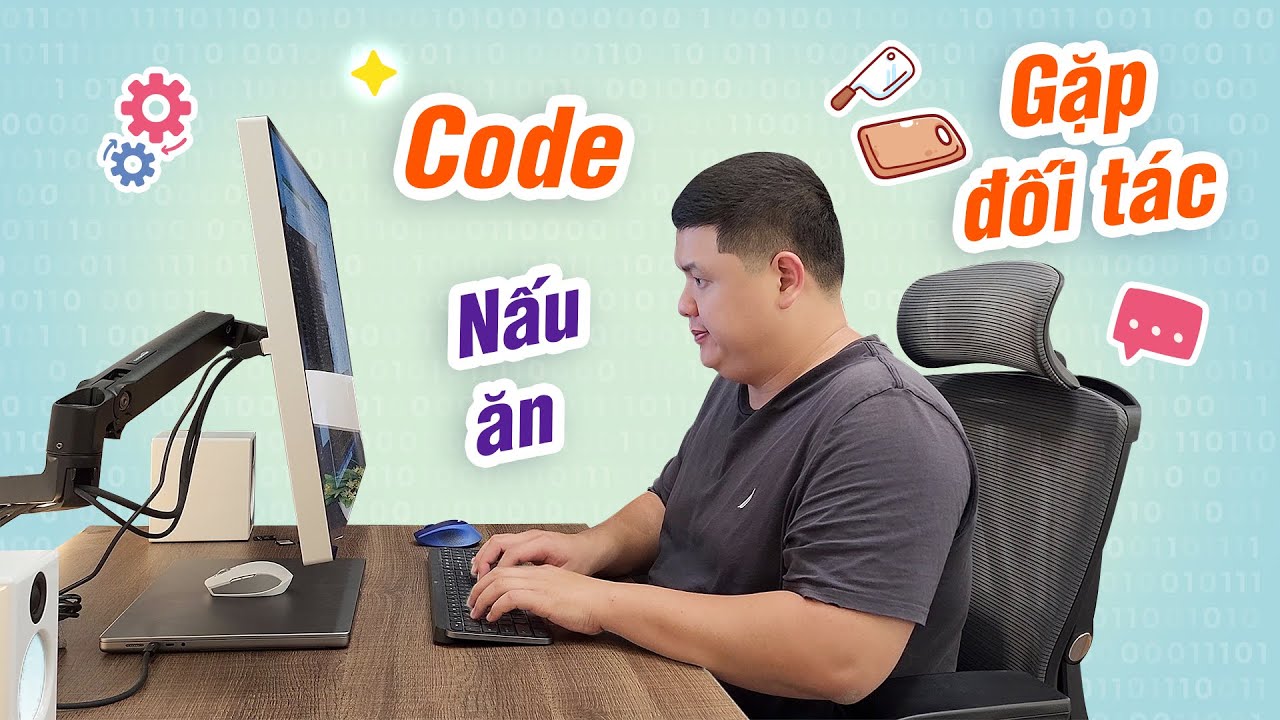 Một ngày làm việc của mình diễn ra như thế nào