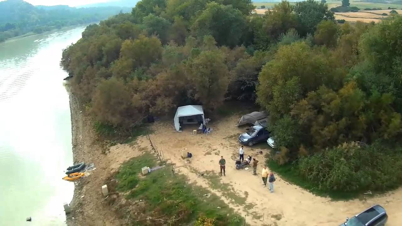 Rio ebro, Escatron desde el aire