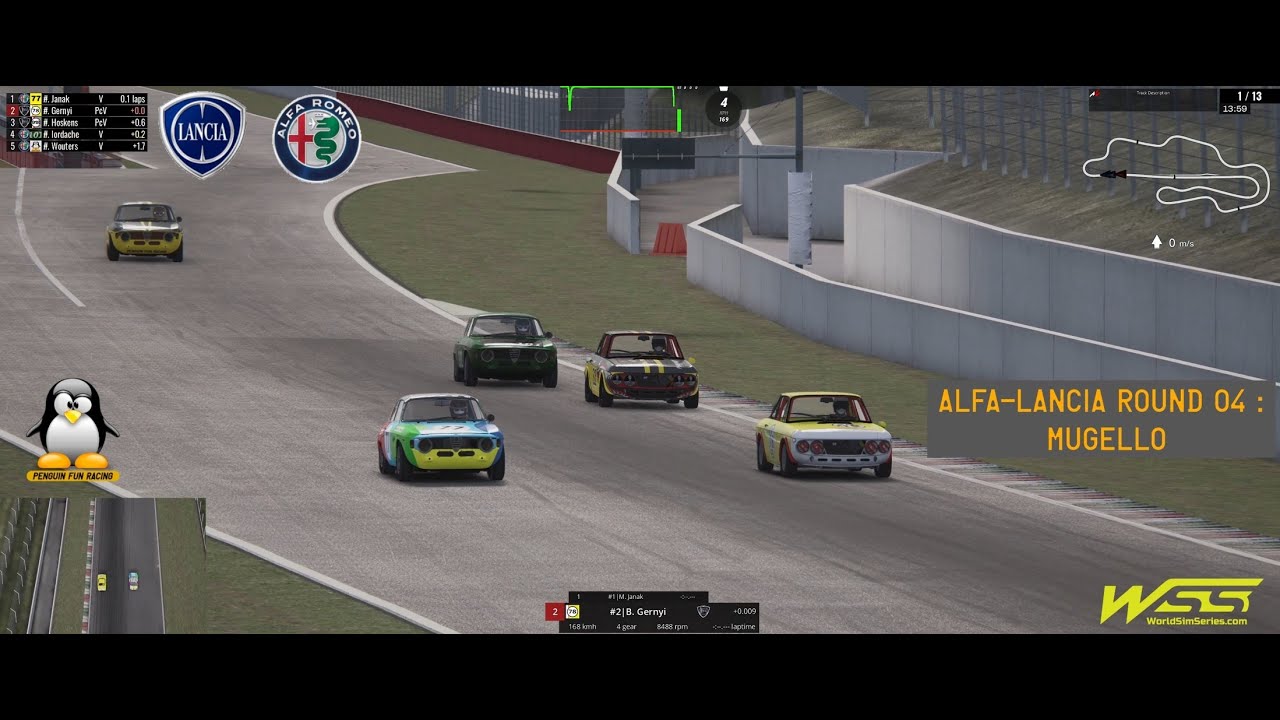 Alfa - Lancia Italian tour round 4: Mugello