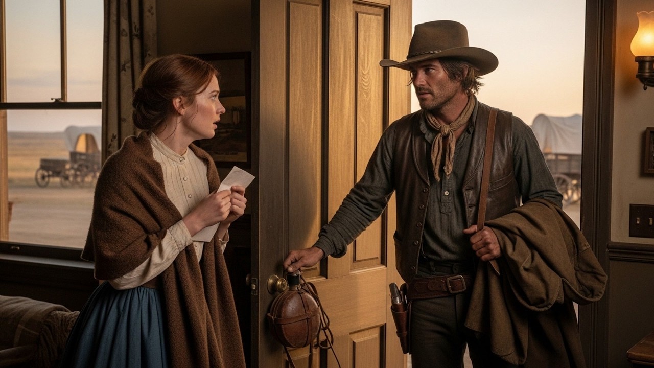 Her Letters Were Intercepted By Her Enemies, The Cowboy Rode Through The Night To Warn Her