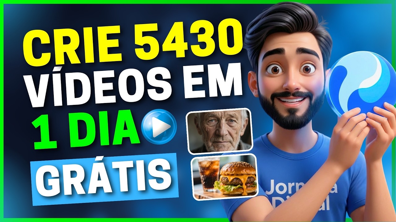 100% GRÁTIS: NOVA IA Chinesa Cria VÍDEOS e IMAGENS ILIMITADAS (Hunyuan)