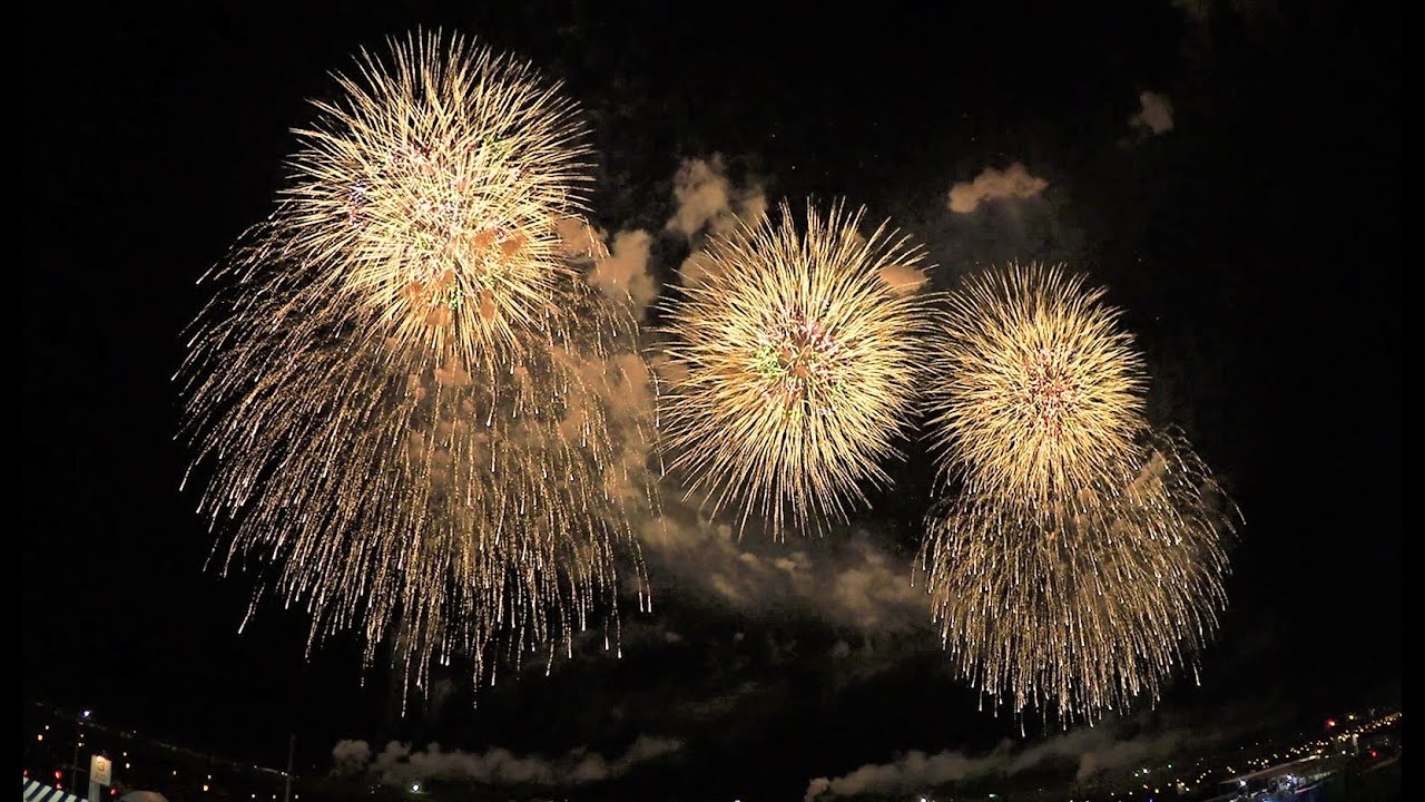 2019 大曲の花火 フィナーレ 10号早打ち30連発 津雲優 いざないの街 Omagari Fireworks
