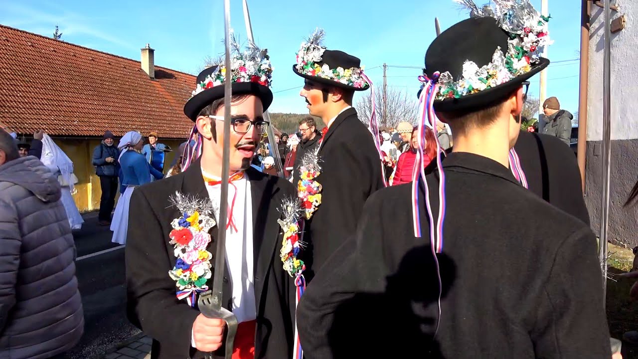 Komenský fašank 2024       2. část -  DOLŇANSKO