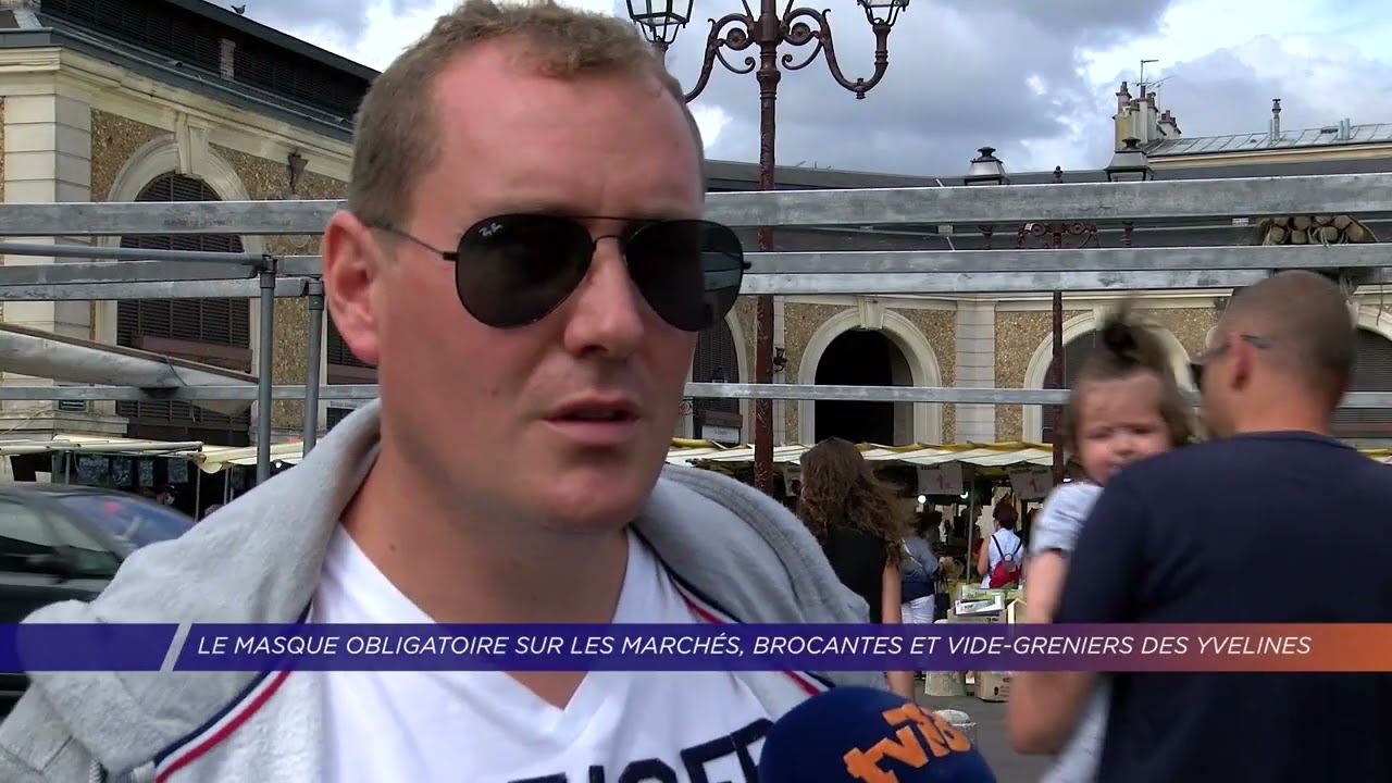 Jean-Jacques Brot, a rendu obligatoire le port du masque dans les march&eacute;s, brocantes