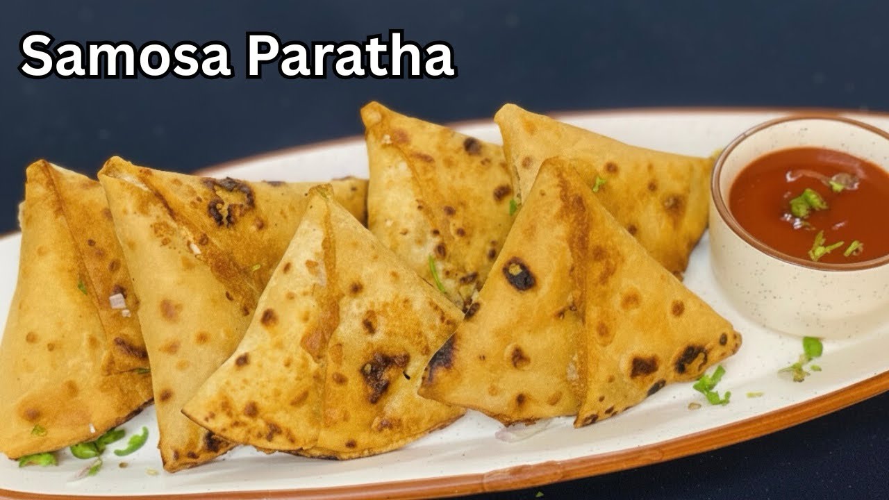 Samosa Paratha Recipe | समोसा परांठा बनाऐं बची हुई रोटी से | Samosa Cum Paratha With Leftover Rotis