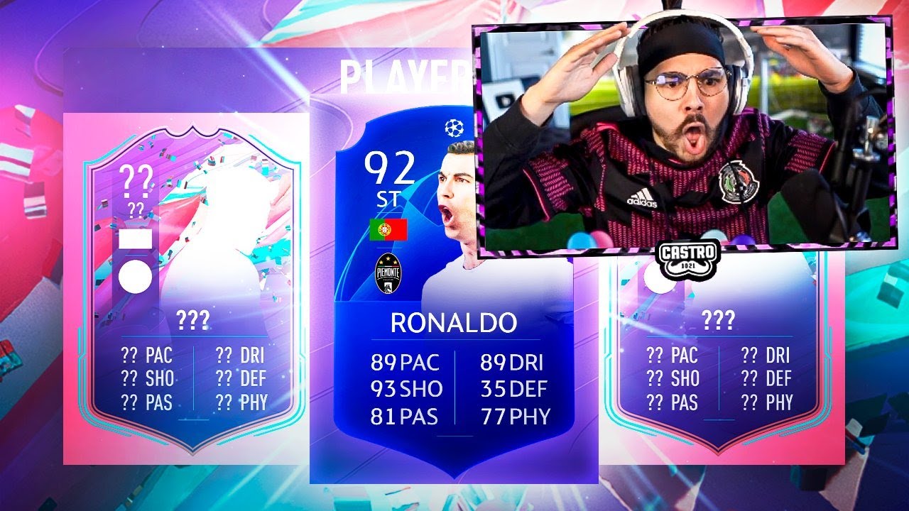 FUT BIRTHDAY PLAYER PICKS!! BLUE CR7 PACKED!! FIFA 21