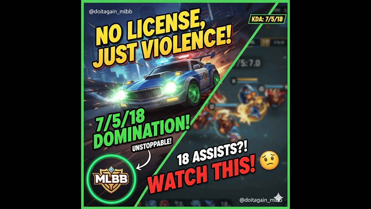 No License, Just Violence! 🏎️💨 | Johnson 7/5/18 Carry | MLBB