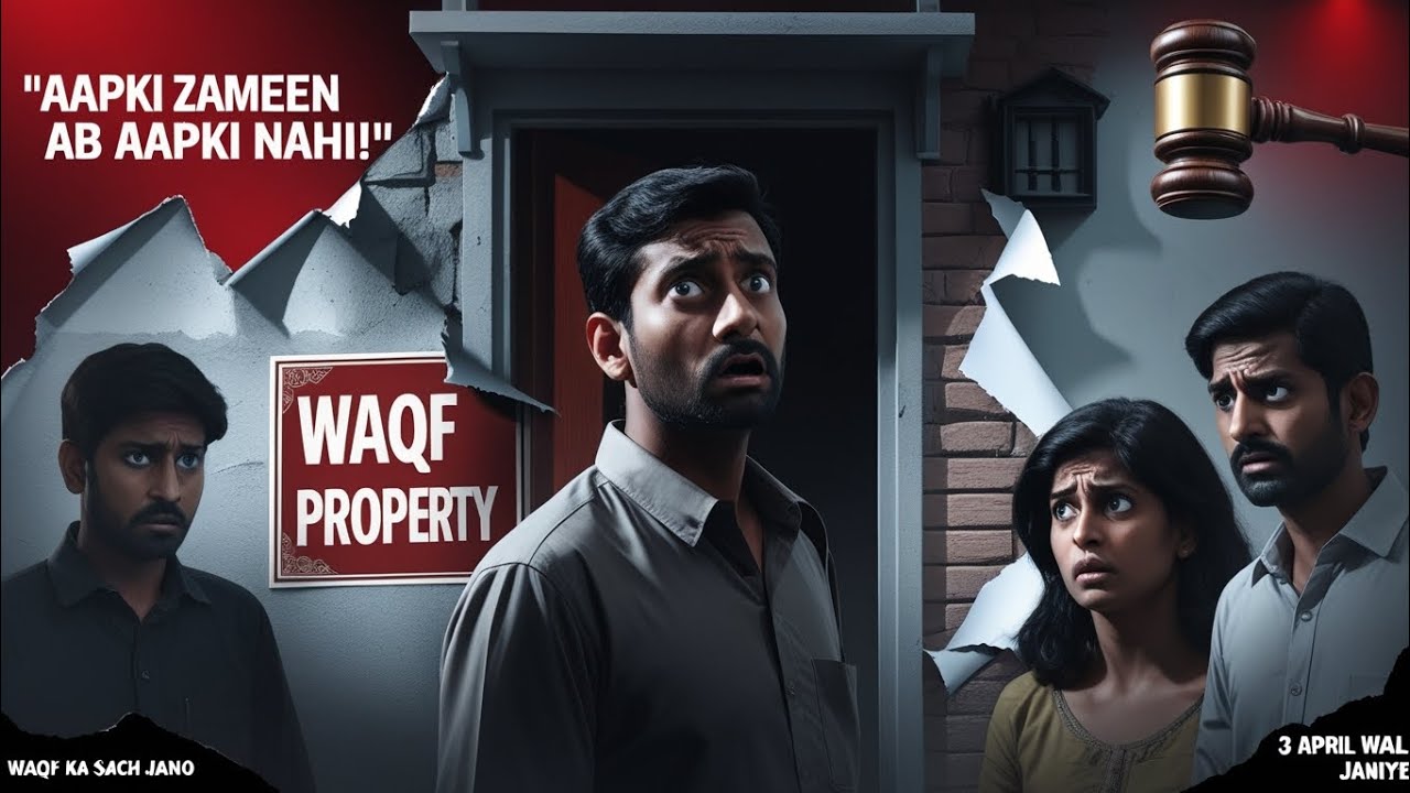Aapki Zameen Kab Chupchaap Chhin Li Gayi? 🏠⚖️ Waqf Board ka Sach | 3 April Wale Bill Ka Asli Nyay🔥🇮🇳