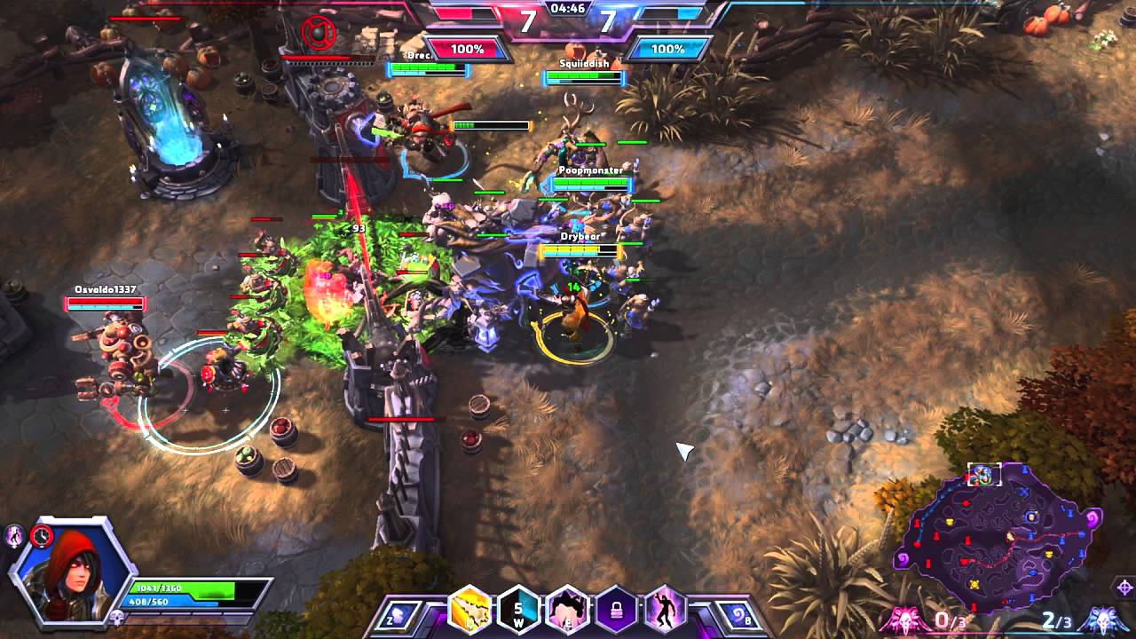 HotS Valla Gameplay