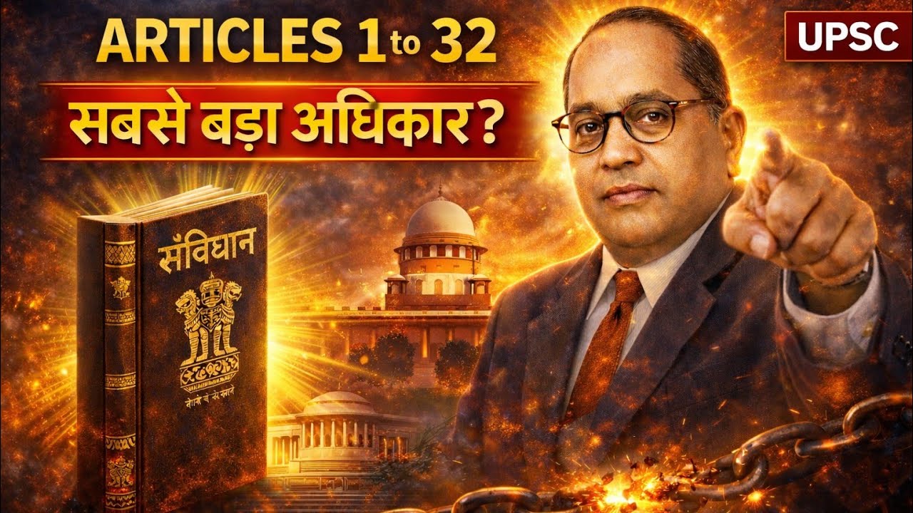 Power of Common Man: Article 1 to 35 (Know Your Rights) #polity #article  #education #politics #ssc 