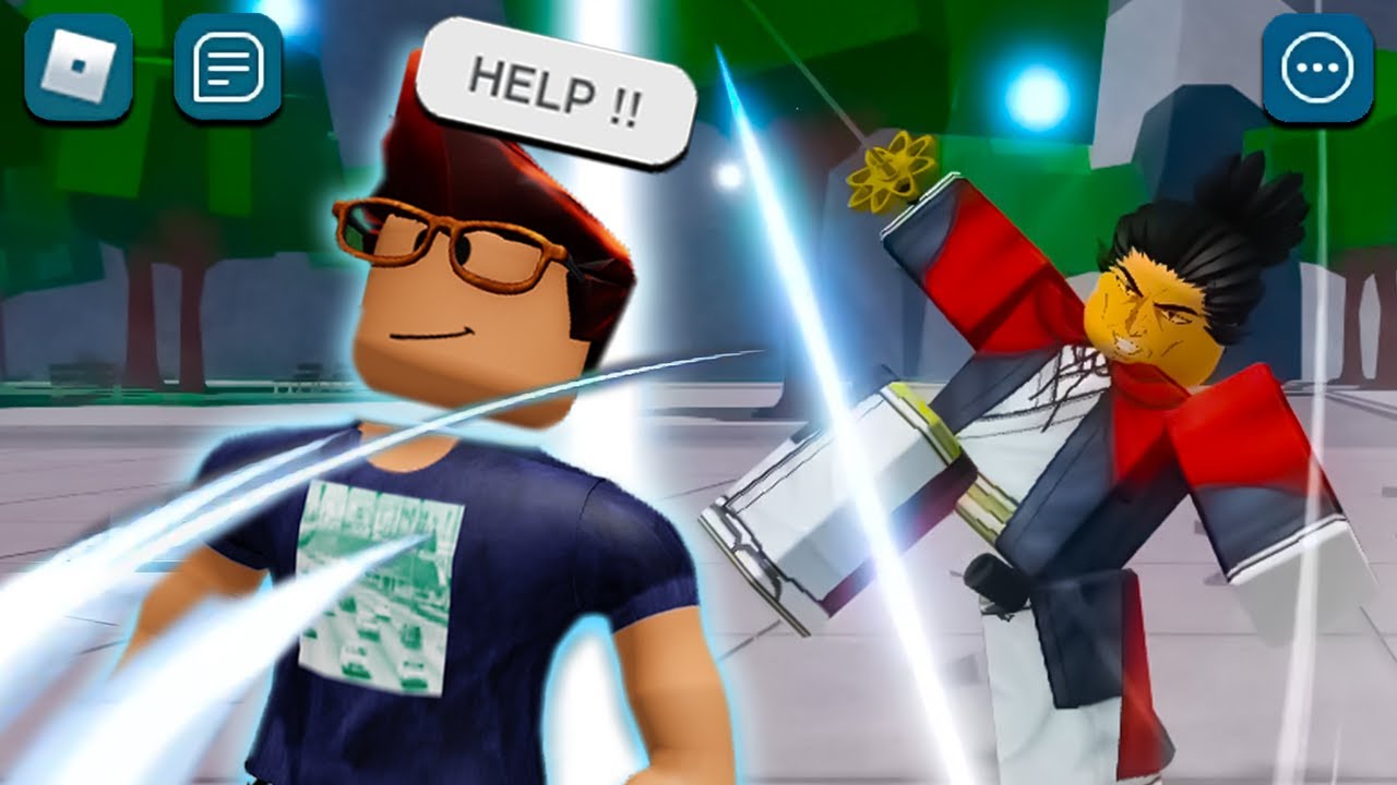 ROBLOX Strongest Battlegrounds Funny Moments #4